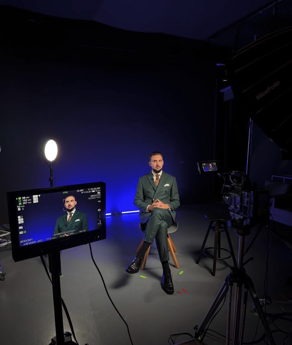 Aufzeichnung im Studio