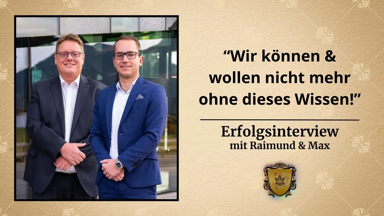 Erfolgsinterview mit Raimund und Max, Maratim eG